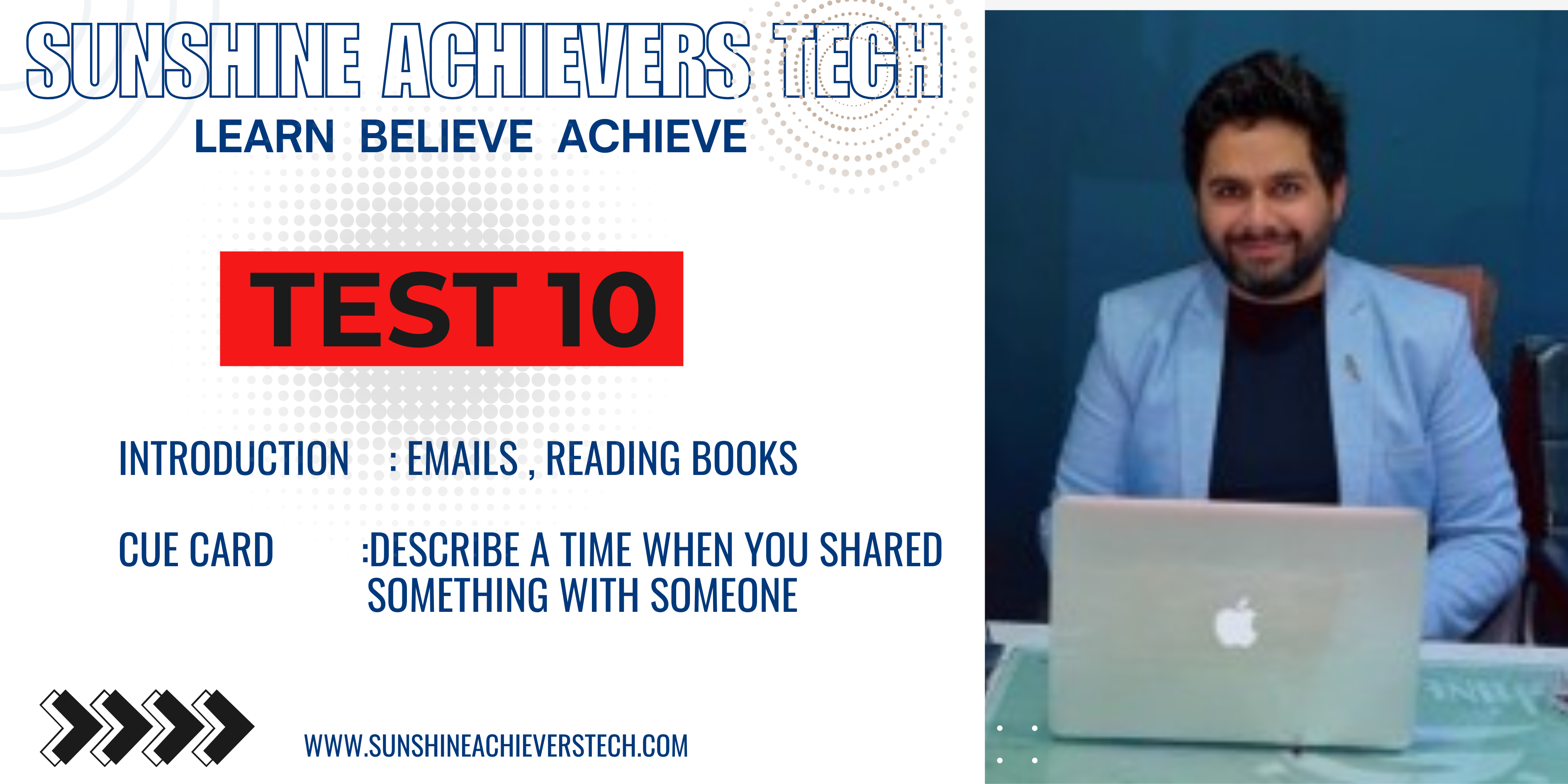 IELTS Speaking Topics – Emails and Reading Books | Cue Card: Describe a Time When You Shared Something with Someone