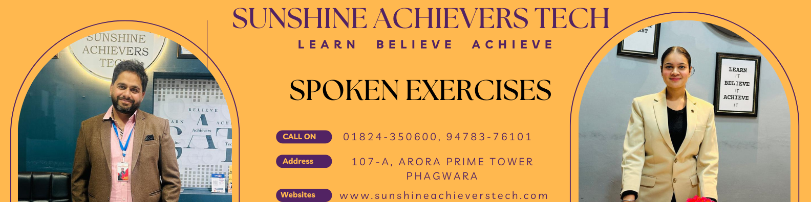 Essentials of Basic Spoken English Course at Sunshine Achievers Tech for improving communication skills