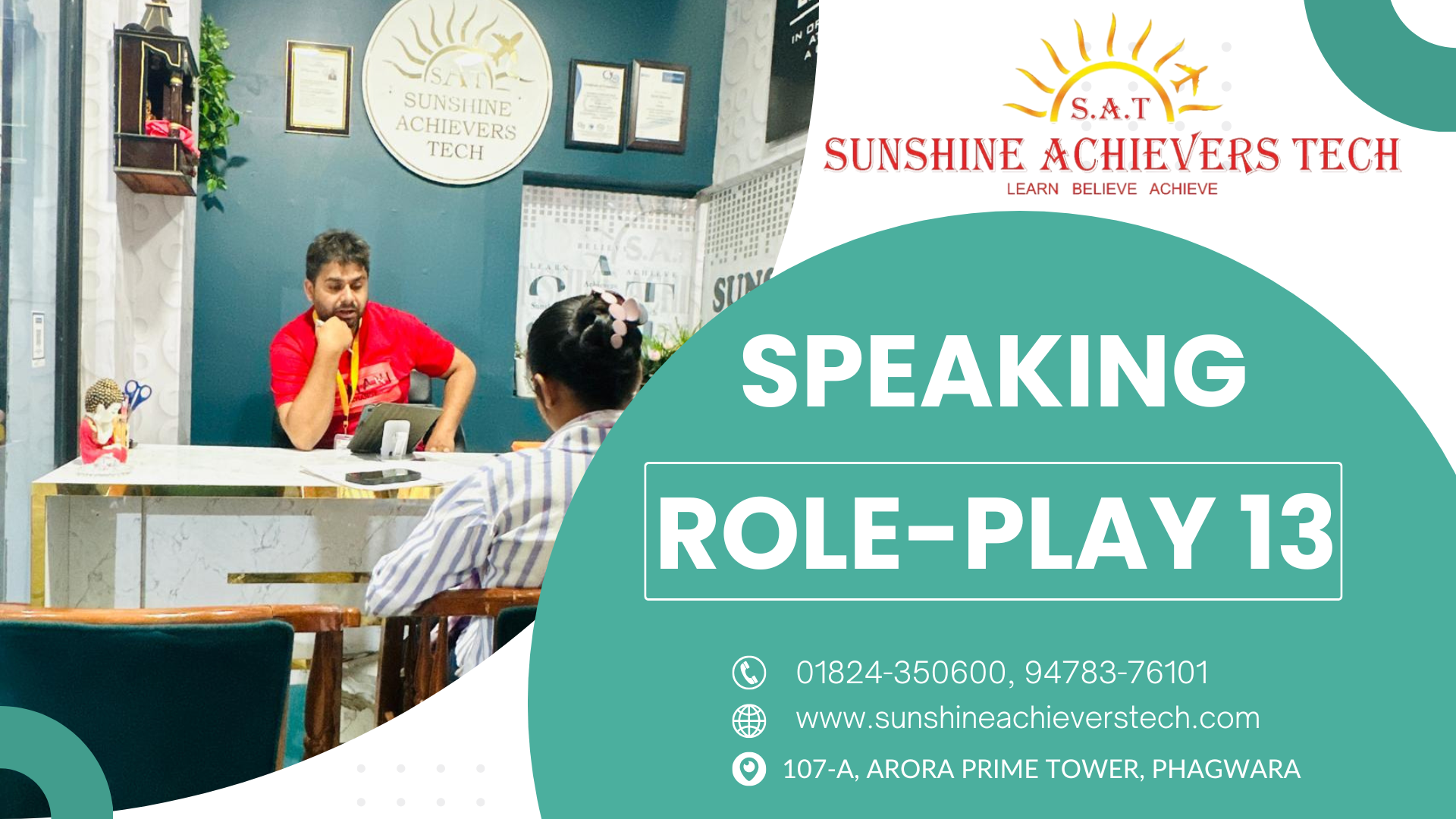 OET Speaking Role Play Test 13 â€“ Practice Realistic Healthcare Scenarios with Sunshine Achievers Tech