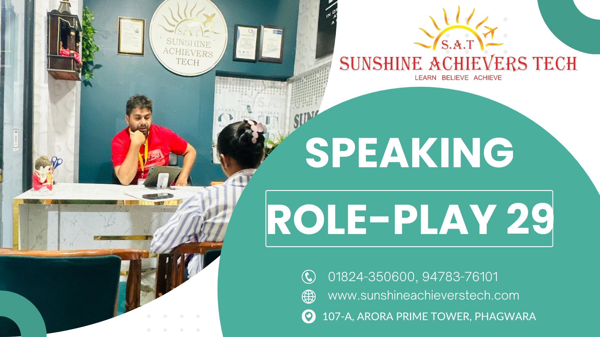 OET Speaking Role Play Test 29 â€“ Practice Real-Life Medical Scenarios with Sunshine Achievers Tech