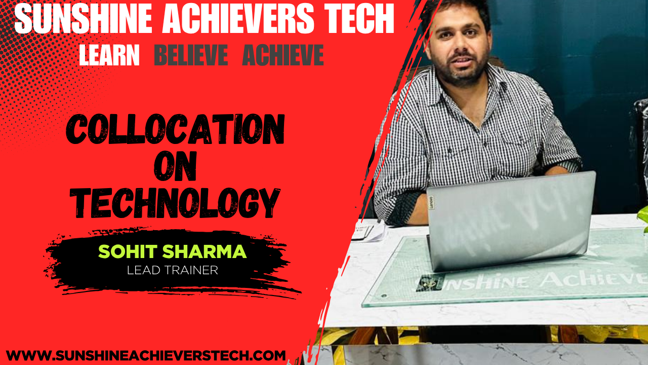 Academic Collocations Worksheet on Work and Technology for IELTS and Academic English Practice