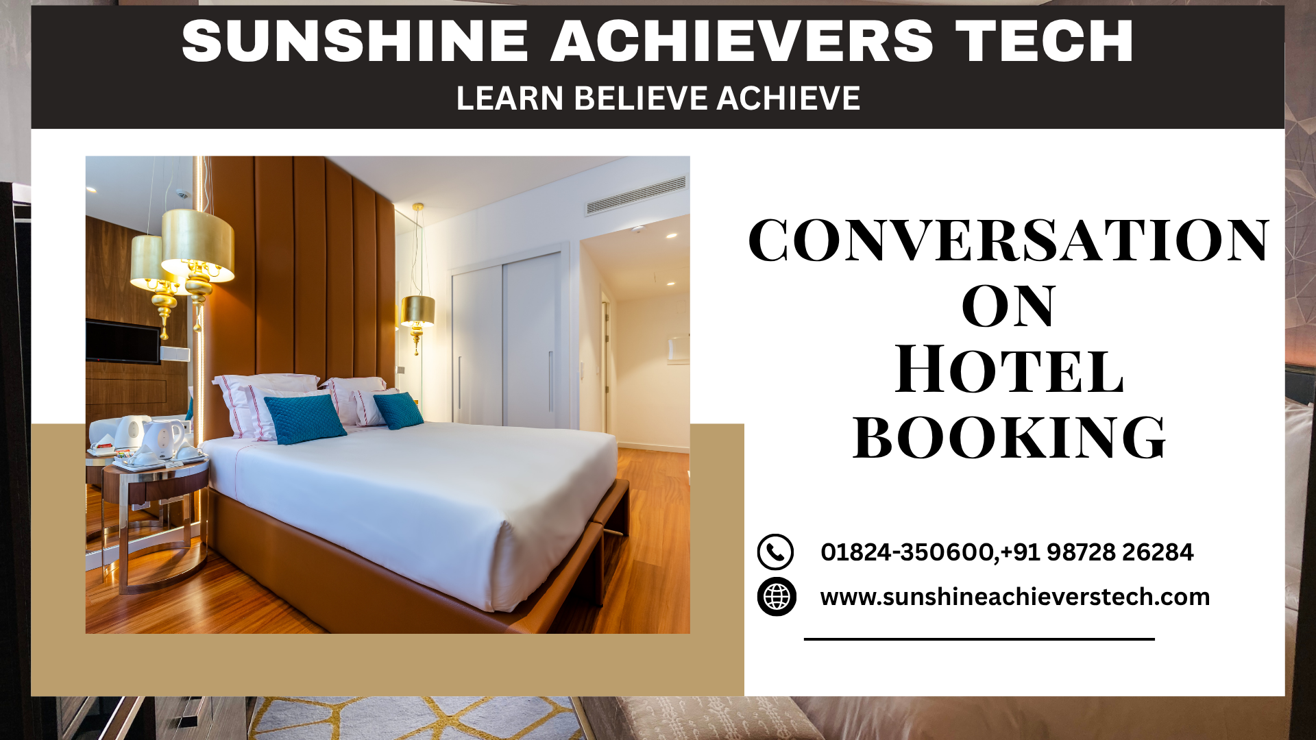 Guest booking a hotel room with a receptionist in Mumbai