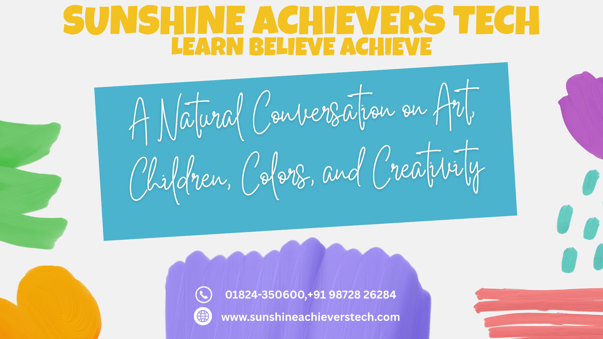 Art, Creativity, Children, and Colors Discussion