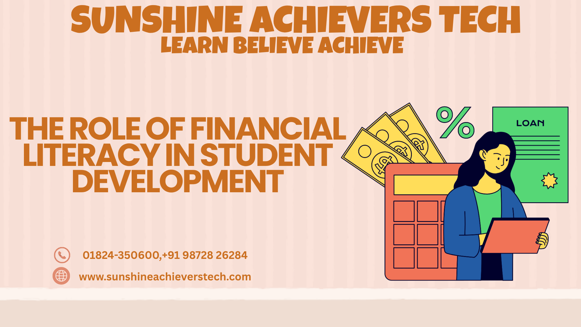 The Role of Financial Literacy in Student Development - Students learning money management and financial planning
